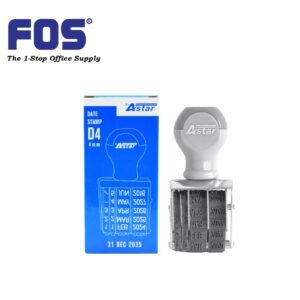 Astar Date Stamp D-4 4mm