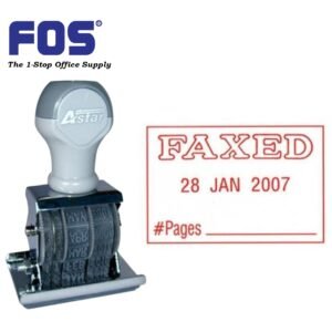 Astar Date Stamp With Faxed