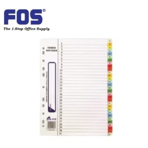 EMI Paper Index Divider 1-31