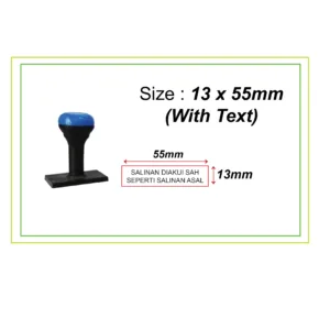 Normal Rubber Stamp RS1355