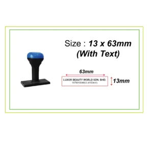 Normal Rubber Stamp RS1363