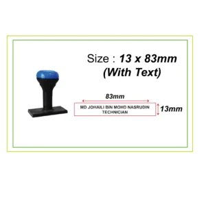 Normal Rubber Stamp RS1383