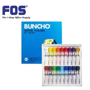 Buncho Water Colour 6CC - 18 Colour