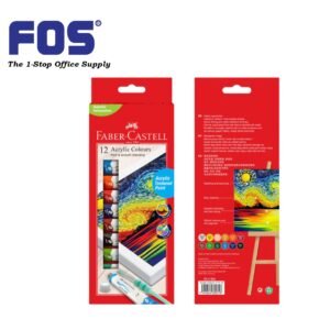 Faber Castell Acrylic Colour 12x Tube 12 ML - 12 Colour