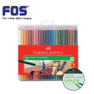 Faber Castell Classic Colour Pencil 115884 -24L <24 Colour>