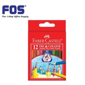 Faber Castell Tri Colour Pencil 115832 -12S <12 Colour>