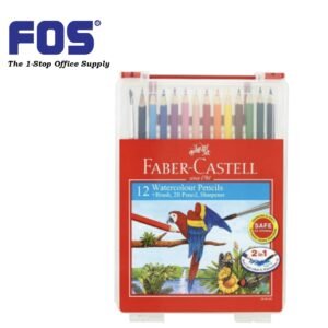Faber Castell WaterColour Pencil 114562 -12L <12 Colour>