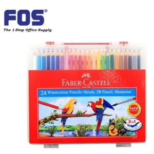 Faber Castell WaterColour Pencil 114564 -24L <24 Colour>