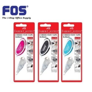 Faber Castell Correction Tape 5mm X 6m + Refill