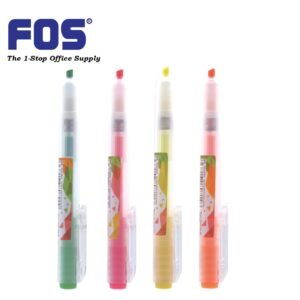 M&G Retractable Fluo-Click Highlighter
