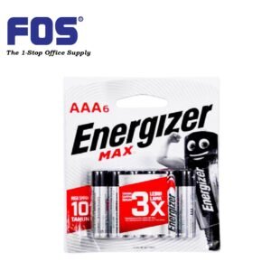 Energizer Battery "AAA" 6's