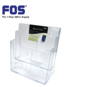 Deflect- O DD77865 A4 2 Compartment Brochure Holder