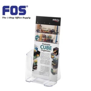 DEFLECT-O 1/3 A4 1 Compartment Brochure Holder