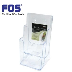 DEFLECT-O 1/3 A4 2 Compartment Brochure Holder