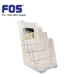 DEFLECT-O 1/3 A4 3 Compartment Brochure Holder