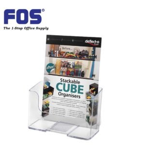 Deflect-O DD74901 A5 1 Compartment Brochure Holder