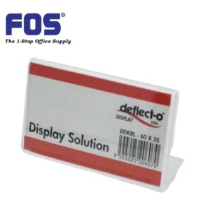L Shape Tag Holder 60mm X 35mm