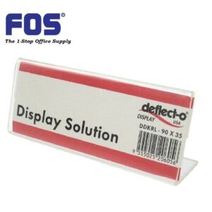 L Shape Tag Holder 90mm X 35mm