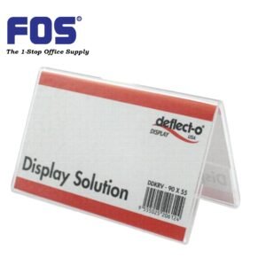 V Shape Tag Holder 90mm X 55mm