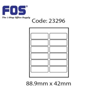 Abba Inkjet Label 23296