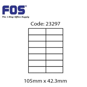 Abba Inkjet Label 23297