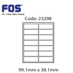 Abba Inkjet Label 23298