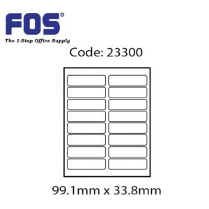Abba Inkjet Label 23300