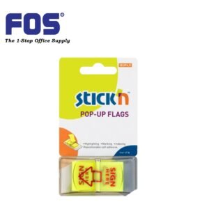Hopax 26015 Pop-Up Flags - Sign Here
