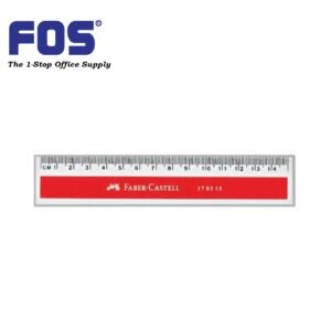 Faber Castell Plastic Ruler 15cm