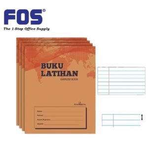 FAMOSA Kraft Exercise Book - Single Line