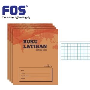 FAMOSA Kraft Exercise Book 80 pages - Small Square