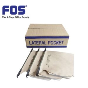 SNOWDEX Paper Filing Pocket AA Lateral - Brown