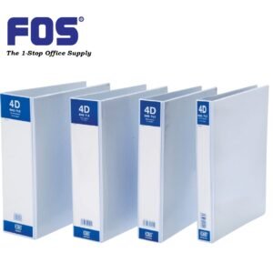 CBE PVC Ring File A4 4D