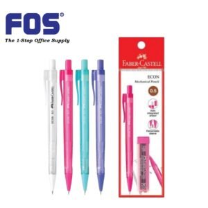 FABER CASTELL Econ Mechanical Pencil 1342 + Pencil Lead (Value Pack)
