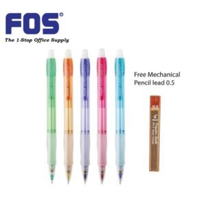 PILOT Super Grip Mechanical Pencil H-185N 0.5mm + Pencil Lead (Value Pack)