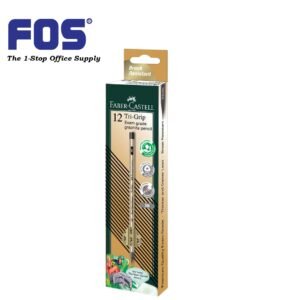 FABER CASTELL Tri-Grip 2B Gold Pencil