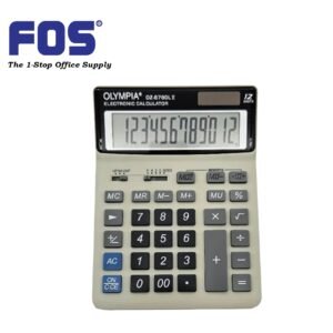 OLYMPIA DZ-8780L II Calculator - 12 Digit