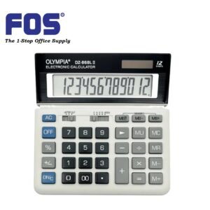 OLYMPIA DZ-868L II Calculator - 12 Digit