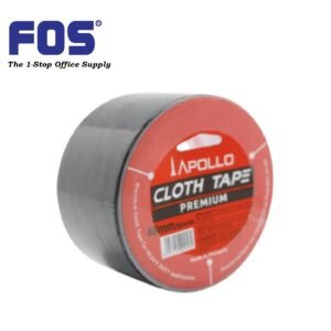 APOLLO Cloth Tape 48mmX6yrd - Grey