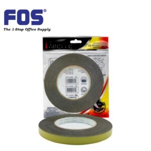 APOLLO Double Sided Foam Tape 12mmX10yrd - Black