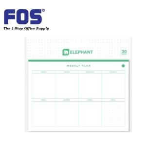 ELEPHANT Stick O Note Weekly Plan