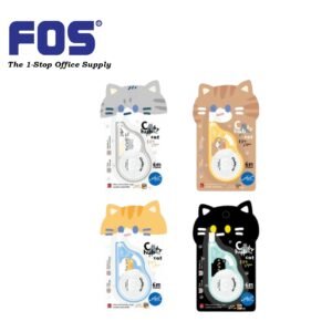 ELFEN Correction Tape 6m X 5mm (Chubby Cat)
