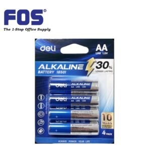 DELI Alkaline Battery E18501 "AA"