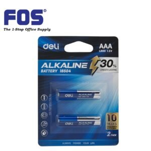 DELI Alkaline Battery E18504 "AAA"