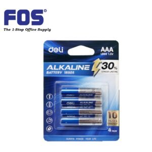 DELI Alkaline Battery E18505 "AAA"