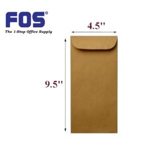 Brown / Manilla Envelope 95gms Plain 4.5" x 9.5"