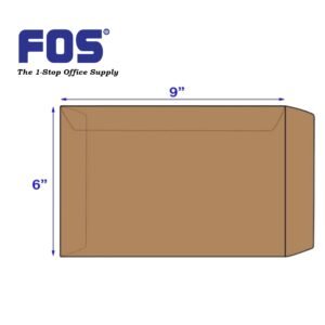 Brown / Manilla Envelope 95gms Plain 6" x 9"