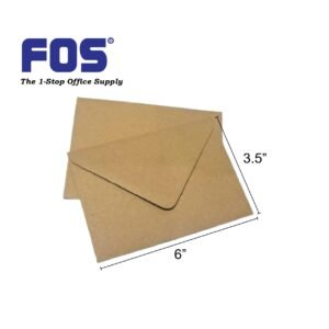 Brown/ Manila Envelope 95gms plain 6" x 3.5"