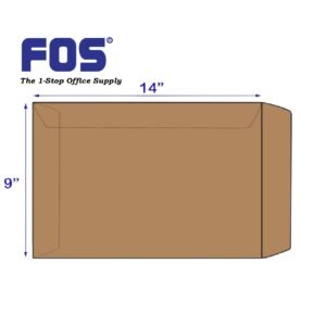 Brown/Manila Envelope 95gms Plain 9" x 14"