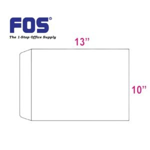 WHITE ENVELOPE 10"X13"
